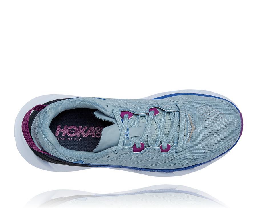 Chaussure Running Hoka One One Elevon 2 Femme - Bleu - KVA-846270